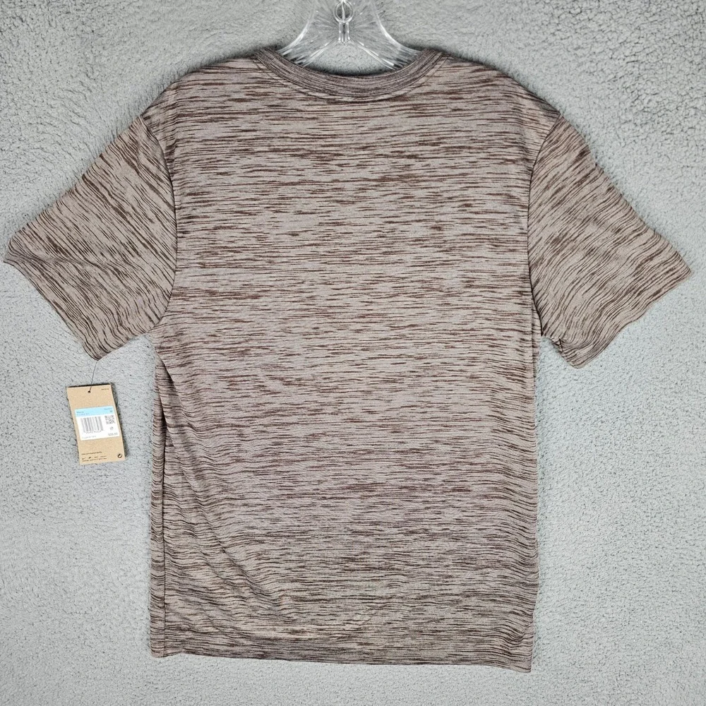Nike T-Shirt Mens Medium Dri-FIT Training Space Dye FQ3808-237 Short Sleeve